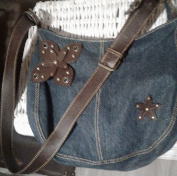Like new super cute denim purse - Picture 4 of 4